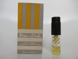 Ricci Club - Nina Ricci - Miniaturen Herrendüfte (mit Verpackung)