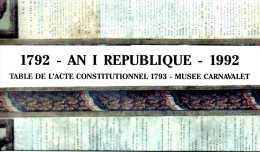 FRANCE. N°2775 De 1992 Sur Document Philatélique. - Franz. Revolution