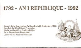 FRANCE. N°2772 De 1992 Sur Document Philatélique. - Franz. Revolution