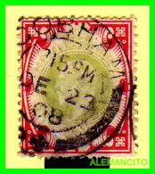 GRAN BRETAÑA  ( INGLATERRA )  SELLO  KING EDWARD VII  AÑO 1902 - Used Stamps