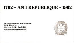 FRANCE. N°2774 De 1992 Sur Document Philatélique. - French Revolution