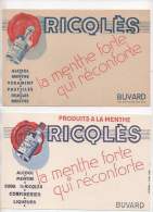 2 Buvards - Ricqlès - Liqueur & Bière