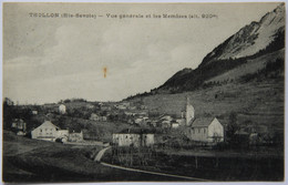 THOLLON (HAUTE-SAVOIE), Vue Générale Et Les Mémises - Thollon