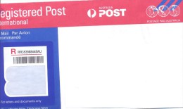 2015. Australia, The Letter By Registered Air-mail Post  Post To Moldova - Storia Postale