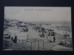 PREFAILLES - Vue Générale De La Plage - Bains De Mer Cabine De Plage - Préfailles