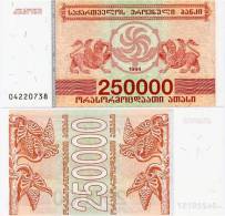 GEORGIA      250,000 (Lari)        P-50        1994        UNC  [ 250000 ] - Georgia