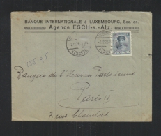 Luxemburg Brief 1926 Nach Paris - Cartas & Documentos