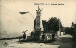 30  AIGUES VIVES  MONUMENT AUX MORTS - Aigues-Vives