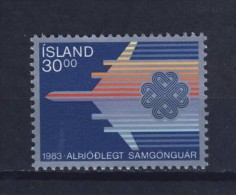 ISLANDE 1983 ANNEE DES COMMUNICATIONS  Yvert: 558  NEUF MNH** - Unused Stamps