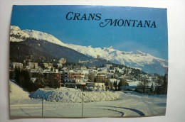 Crans Montana - Valais Ch - Vue Générale - Crans-Montana