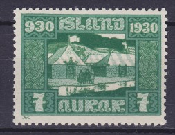 Iceland 1930 Mi. 127    7 Aur Allthing 1000 Jahre Siedlung In Thingvellir MNH** - Nuovi