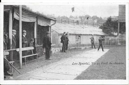 Les Sports - Tir Au Fusil De Chasse  - Pub Au Dos : Chicorée MOKTA WILLIOT - Shooting (Weapons)