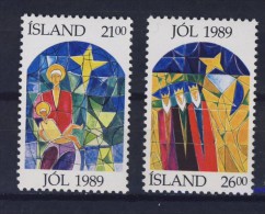ISLANDE 1989: NOEL Yvert: 655/56 NEUF MNH** - Unused Stamps