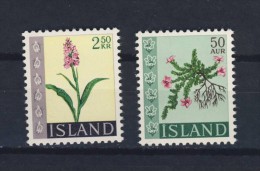 ISLANDE 1968 FLEURS  Yvert: 370/71 NEUF MNH** - Unused Stamps