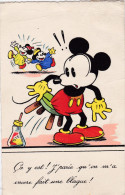 1938 Mickey Mouse Disney Walt Old Original  Postcard Séphériadès Hasselt Post Humor Clown Mini - Autres & Non Classés