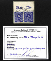 Kontrollrat,926a,OR,o,Befund (1 Wert Einwandfrei) (3571) - Used