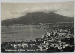 NAPOLI - Castellammare Di Stabia - Panorama Con Vesuvio - 1962 - Castellammare Di Stabia