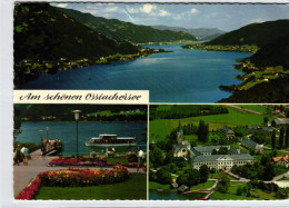 Grüße Vom Ossiachersee - Blick Auf Den See, Bootslandesteg Und Stift Ossiach - Ossiachersee-Orte