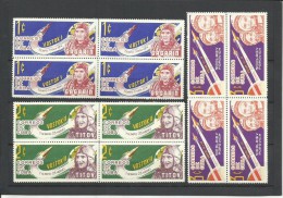 CUBA YVERT 657/59  (BLOQUE DE 4)   MNH  ** - Unused Stamps