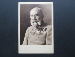 Österreich 1935 Kaiser Franz Josef Ausstellung. Sonderstempel / Postkarte. Vignette - Briefe U. Dokumente