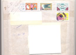 2013. France, The Letter By Ordinary Post To Moldova - Cartas & Documentos