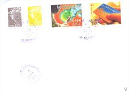 2014. France, The Letter By Ordinary Post To Moldova - Lettres & Documents