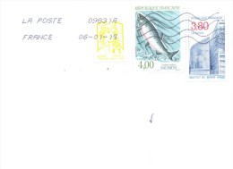 2015. France, The Letter By Ordinary Post To Moldova - Cartas & Documentos