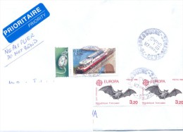 2015. France, The Letter By Prioritaire Post To Moldova - Storia Postale