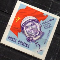 PIA - ROMANIA : 1964 : La Conquista Dello Spazio : Yuri Gagarin  - (YV P.A. 199) - Ongebruikt