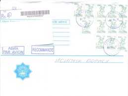 2013. Uzbekistan, The Letter By Registered Air-mail Post To Moldova - Uzbekistán