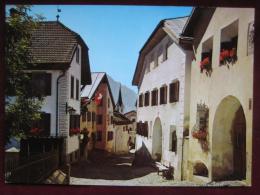 Scuol (GR) - Guarda: Dorfstrasse - Guarda