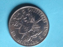 REPUBLIQUE OF KENYA , ONE SHILLING,   1971 - Kenya