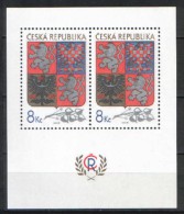 Czech 1993  , Mi. 10 , Block  1 , MNH - Unused Stamps