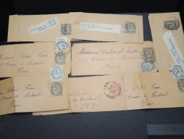 FRANCE - Lot De 15 Bandes Pour Journaux Avec Compléments, 2 C Ou 1c Seul - A Voir - P16739 - Striscie Per Giornali