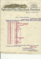 ,, JURASIT ,,  --  HYDRAULISCHE KALK & GIPS  FABRIK  BAERSCHWIL  --  1927 - Switzerland