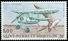 St Pierre Et Miquelon 1990 - Avion Et Oiseau, Le Pou Du Ciel  - 1val Neufs // Mnh - Ongebruikt