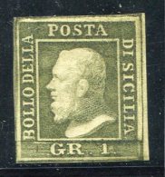 1859-SICILIA-1 GRANA -M.N.H.-LUXE !! - Sizilien