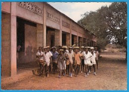 CPSM Ann.1960 Haute-Volta * Missions Africaines - " Ecoliers Voltaïques " * Animation Ed. La Savane N° 13 _ TBE Scan R/V - Burkina Faso