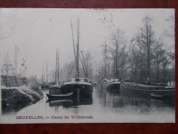 BELG - BRUXELLES - Canal De Willebroeck. (Bâteaux - Péniches) - Navigazione