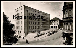 ÄLTERE POSTKARTE PIRMASENS HAUPTPOST MIT BAHNHOF APOTHEKE Bayer Togal Post Ansichtskarte AK Cpa Postcard - Pirmasens