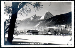 1373 - Ohne Porto - Alte Foto Ansichtskarte Bischofswiesen Watzmanngel 1935 - Bischofswiesen