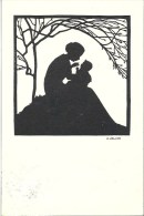 Schattenbild - Mutter Mit Kind  (A.Zeller)          1928 - Silhouettes