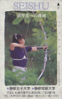 Télécarte Japon / 430-7897 - Sport - TIR A L´ARC - Femme - ARCHERY Japan Phonecard Girl - BOGENSCHIESSEN - 198 - Sport