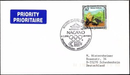 Austria Vienna 1998 / Olympic Games Nagano / Philatelic Exhibition / Cancel No. 6 - Hiver 1998: Nagano