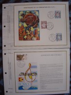 2 FDC-CEF Monaco : Union Postale, Arphila 75. - Covers & Documents