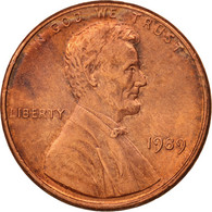 Monnaie, États-Unis, Lincoln Cent, Cent, 1989, U.S. Mint, Denver, SUP, Copper - 1959-…: Lincoln, Memorial Reverse