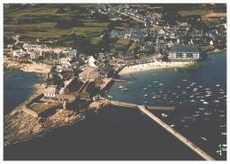 CPM   PLOEMEUR   ,    Le Petit Port De Lomener Sur La Route Côtière De Lorient Et Les Environs Vu Du Ciel - Ploemeur