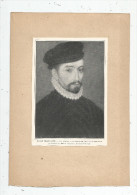 Tableaux , école Française , XVI E Siècle , Portrait De NICOLAS DE NEUVILLE  , Frais Fr : 1.55€ - Autres & Non Classés