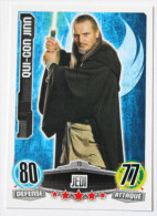 Carte STAR WARS Qui Con Jinn Jedi 73 Topps Force Attax 2012 - Star Wars