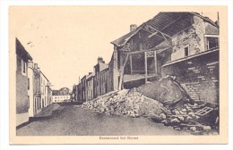 F 51110 BAZANCOURT, Zerstörungen 1.Weltkrieg, 1916, Deutsche Feldpost - Bazancourt